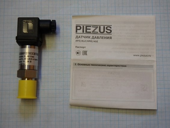 Преобразователь избыточного давления piezus apz-2422-G-b-6001-D-10-A-201-W-00 0...60bar 0.5%
