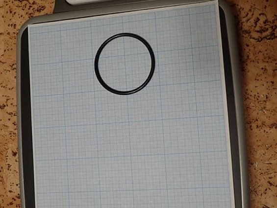 Кольцо O-ring 92.0-5.33 92-533 OD92*5.33MM 92х5.33mm 70NBR din3771 резиновое