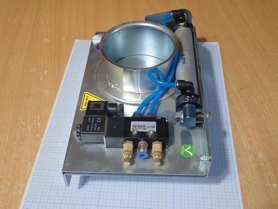 Пневматический демпфер сдвижной Formula Air ADPD Ф100mm типа-AADA000169 24VDC P17/2518 PALAMATIC