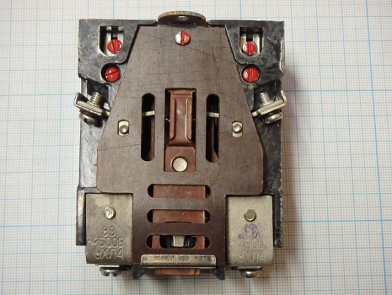 Реле электротепловое токовое ТРН-10А УХЛ4 500V 0,63A 1989г.в.