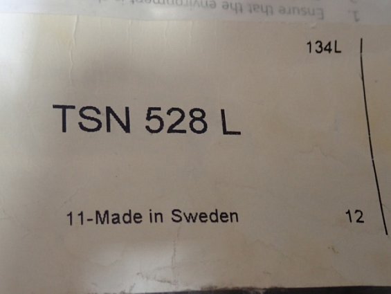 Уплотнение корпуса SKF TSN528L Seals for SNH and SNL 528 For shaft diam.125 11-Made in Sweden компле