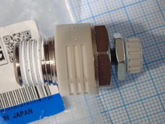 Дроссель SMC ASN-02-S ASN2 MADE IN JAPAN
