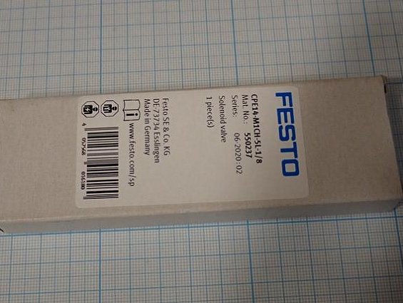 Пневмораспределитель FESTO CPE14-M1CH-5L-1/8 550237 3-8bar c катушкой соленоидом MSZG-B-3-