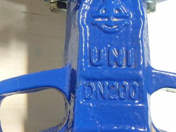 Затвор UNIVAL VF700RIE DN200 JL1040 CF8M EPDM +110C 16BAR РЕДУКТОР+ШТУРВАЛ