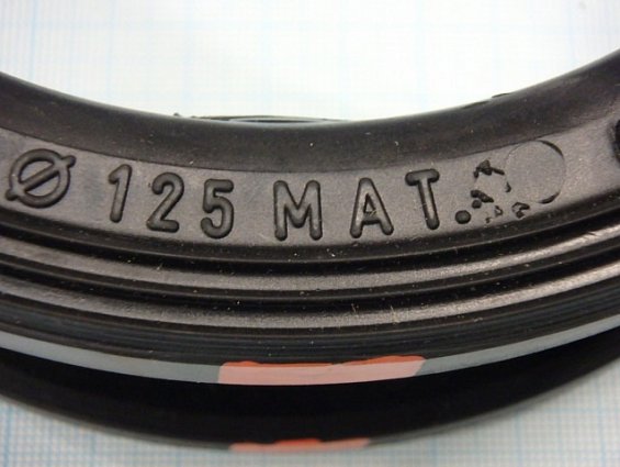 Уплотнение поворотного затвора InterApp DN125 Ф125mat LI.DE0125.EW EPDM