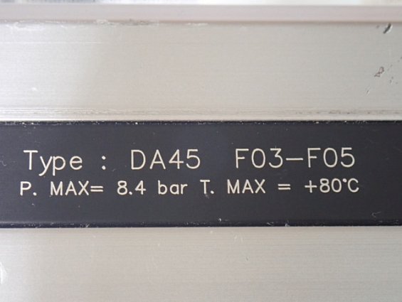 Пневмопривод OMAL DA45 F03-F05 8.4bar +80C