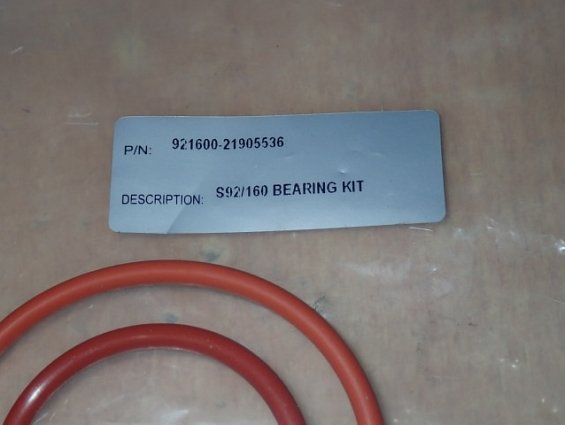Ремкомплект пневмопривода Bray 921600-21905536 S92/160 Seal & bearing kit