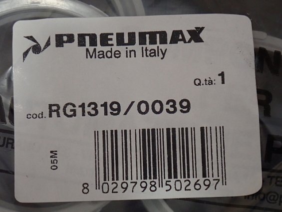 Ремкомплект пневмоцилиндра pneumax RG1319/0039