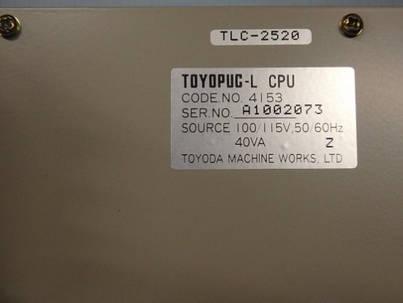 Центральный процессор с четырьмя модулями CPU-L TOYOPUC-L ф.4153 А1002073