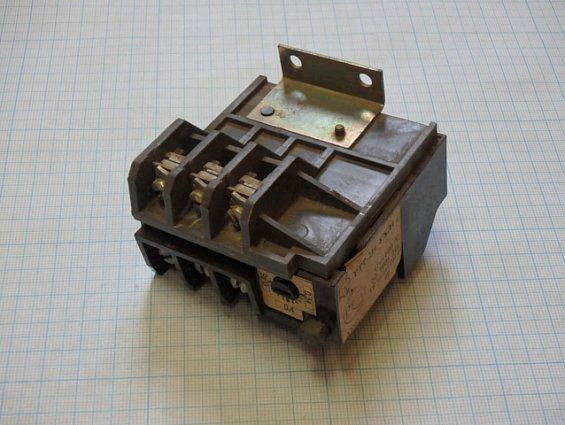 Реле тепловое токовое РТТ-111 УХЛ4 0,34-0,46А U=660 V 50(60) Hz ТУ 16-647.024-85