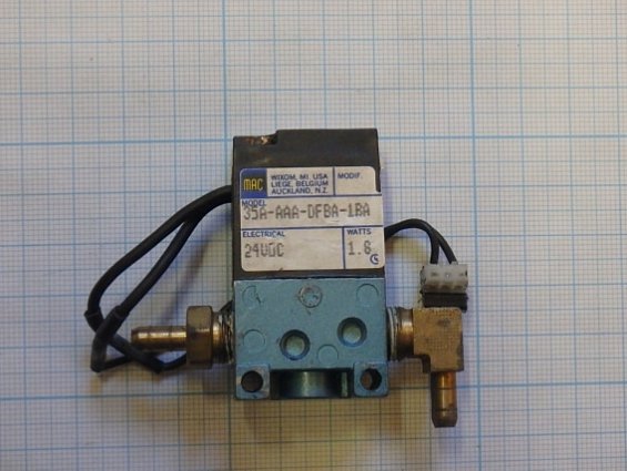 Клапан электромагнитный 35A-AAA-DFBA-1BA 24VDC 1,8 WATTS MAC VALVES INC USA