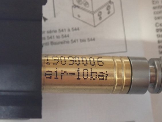 Клапан ASCO JOUCOMATIC 19090006 air-10bar Solenoid Valve пневматический регулирующий соленоид