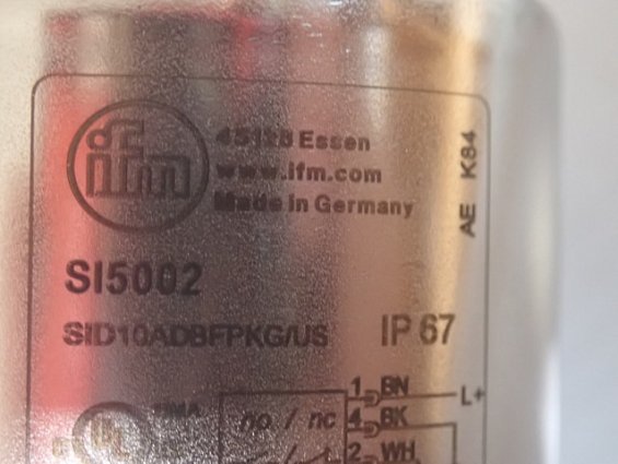 Датчик потока ifm SI5002 SID10ADBFPKG/US IP67 19...36VDC 2х250mA SCP Made in Germany