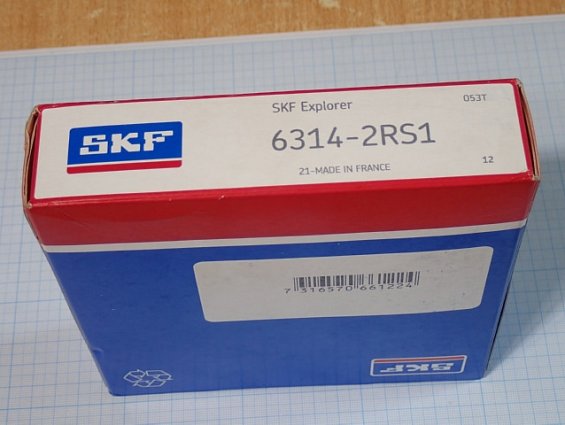 Подшипник SKF Explorer 6314-2RS1 21-MADE IN FRANCE