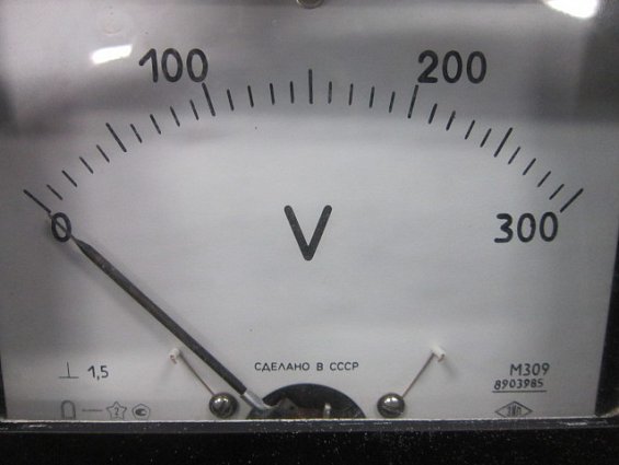 М309 300V Кл.т 1,5 175х160х115мм вольтметр предназначен для измерения постоянного тока