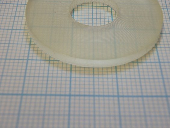 Шайба полиуретановая Ф35/Ф12.5/2.5мм плоская диаметр внутренний Ф12.5мм