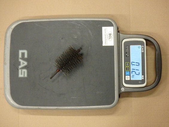 Щетка-ерш стальной Д76х90х160х3.0х0.8мм D76х90х160х3.0х0.8mm диаметр-Ф76мм длина ворса-90мм длина об