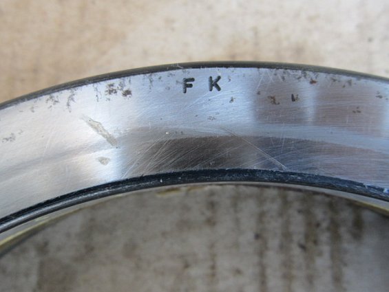 Подшипник 51136 FK-UK-YK CSSR ZKL потеря товарного вида