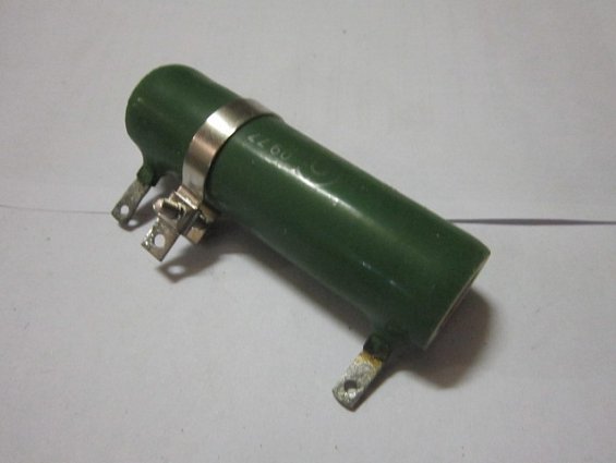 Резистор постоянный проволочный ПЭВР-30 390Ом 5% нагрузочный