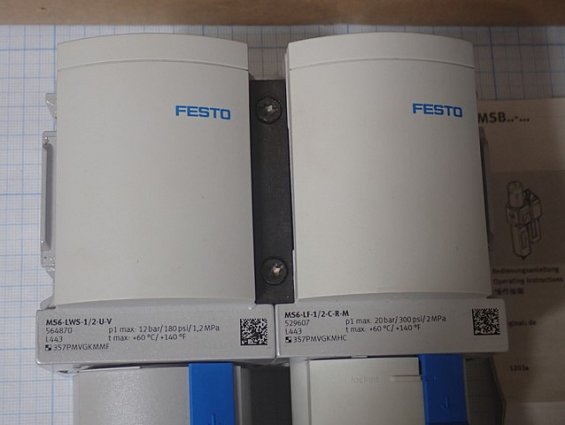 Блок подготовки воздуха FESTO MSB6-1/2:W1:H3 531030 Wartungsgerate-Kombination Service