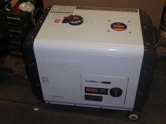 Генератор дизельный DAEWOO DDAE 9000SSE-3 макс. мощность  7.0кВт ном. мощность 6.4кВт