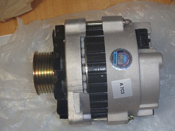 Генератор k1019671-NEW D167411 ALTERNATOR BRAND NEW 80А made in USA с шкивом и вентилятором