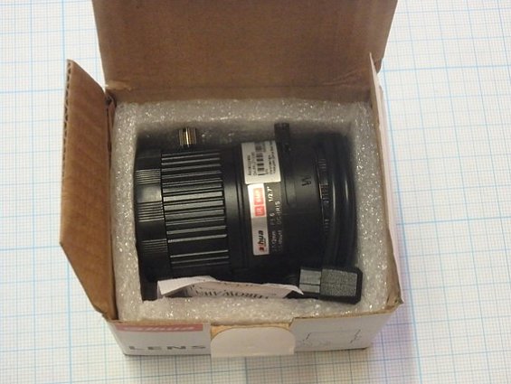 Объектив видеокамеры DH-PFL2712-E6D вариофокальный 1/2.7" 6мегапикс