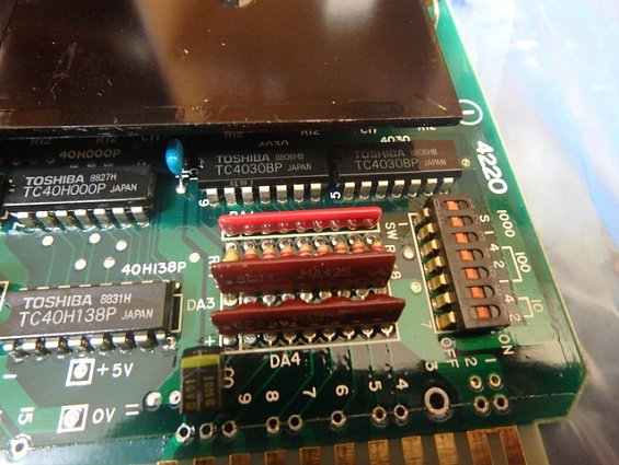 Модуль вывода model toyopuc-L code-4220 L-0(61)-card tp-I445-I output toyoda machine works