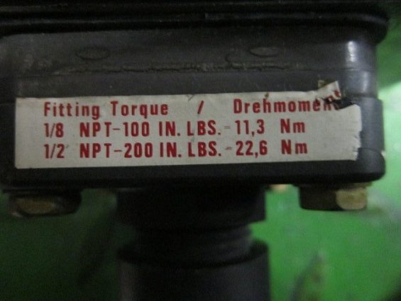 Датчик реле давления e1hh90p6pls e1h-h90-p6-pls 0.21...6bar BARKSDALE-PRESSURE SWITCH 3-90/PSI 10/10