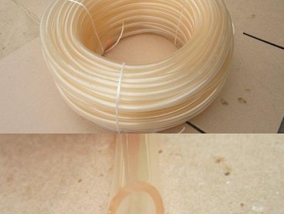 Трубка пластиковая поливинилхлорид ПВХ марки ПБ 10х12мм диаметр внешний 12мм диаметр внутренний 10мм