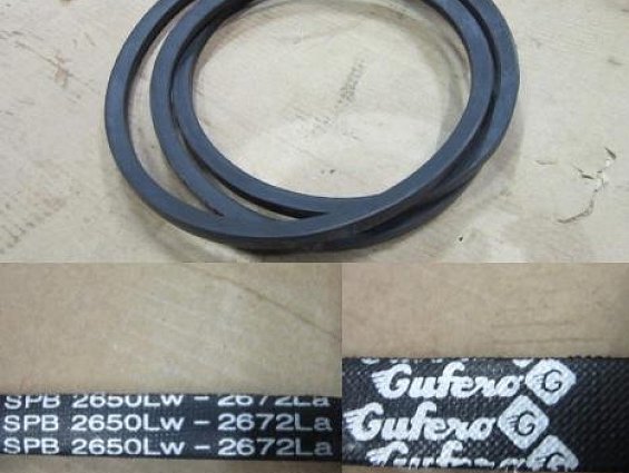 Ремень клиновой SPB 2650Lw 2672La GUFERO RUBBER PRODUCTION ЧЕХИЯ