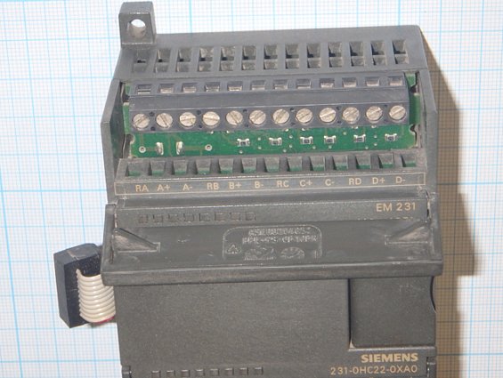 Модуль siemens 6es7-231-0hc22-0xa0 6es72310hc220xa0 бывший в употреблении