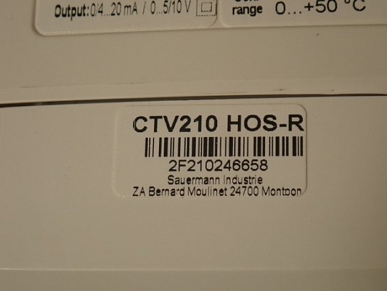 Датчик KIMO CTV210 HOS-R температуры и скорости потока воздуха
