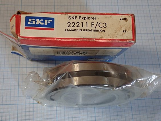 Подшипник SKF 22211E/С3 Explorer 15-MADE IN GREAT BRITAIN