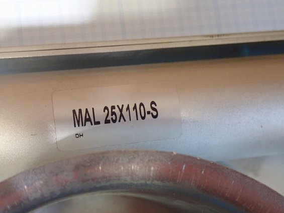Пневматический демпфер сдвижной Formula Air ADPD Ф100mm типа-AADA000169 P17/2519 PALAMATIC флажок