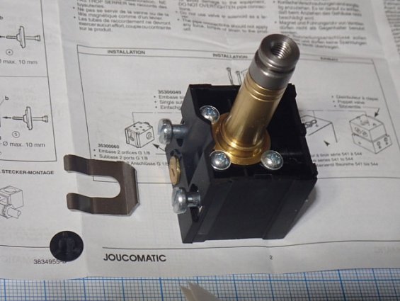 Клапан ASCO JOUCOMATIC 19090006 air-10bar Solenoid Valve пневматический регулирующий соленоид