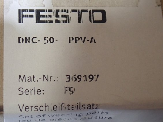 Ремкомплект на цилиндр FESTO DNC-50-PPV-A 369197