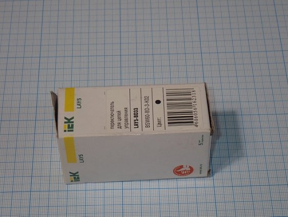 Переключатель iek LAY5-BD33 BSW60-BD-3-K02