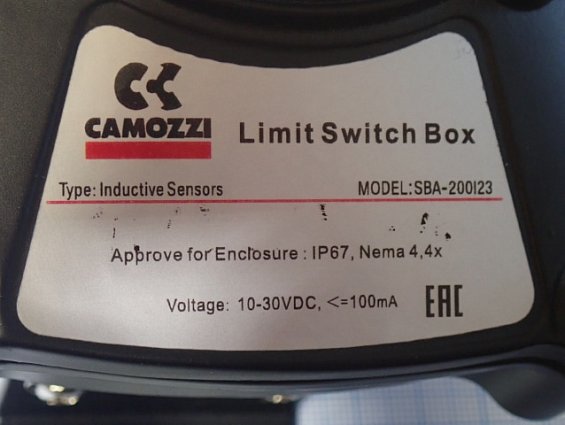 Блок конечных выключателей CAMOZZI SBA-200I23 LIMIT SWITCH BOX