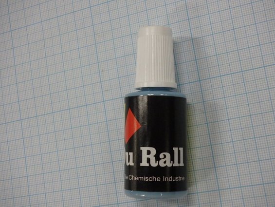 Штрих-корректор RAL 5024 Du Rall Pastellblau 20мл габаритный размер-75х25х25мм