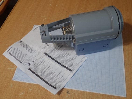 Привод клапана Siemens SKD62 24V 50/60Hz 14VA DC 0..10V 4...20mA IP54 электрогидравлический Germany
