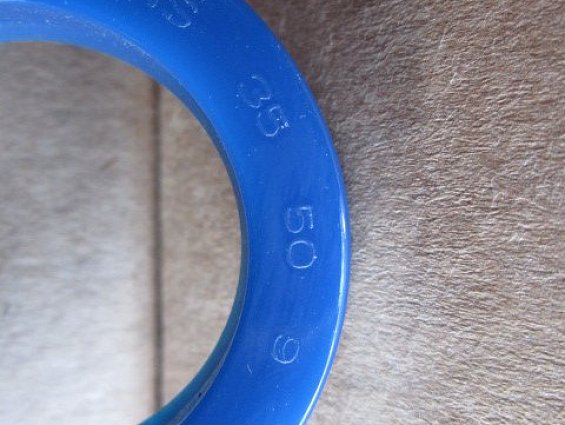 Манжета гидравлическая 35х50х9мм 35-50-9 PU-UNS yjm полиуретановая для гидравлических устройств