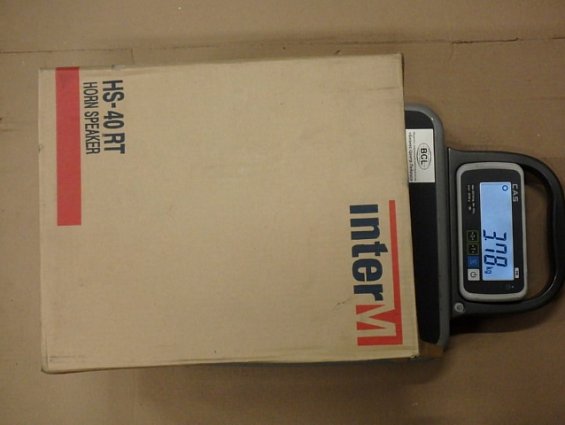 Громкоговоритель рупорный interM HS-40RT 40W 100V 8 Ом 125 дБ 380....6500Гц IP65 пластик