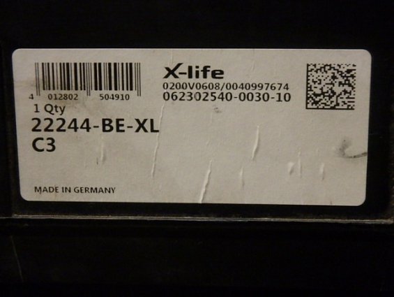 Подшипник FAG 22244-BE-XL C3 X-life MADE IN GERMANY