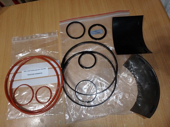 Ремкомплект пневмопривода Bray 9e922100-21904mvq S92/210 Tieftemperatur Seal Kit