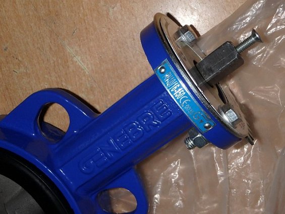 Затвор GENEBRE DN100 PN16 2109-12 +120С cf8m epdm 30-0500-040-301 GG20 БЕЗ РУЧКИ