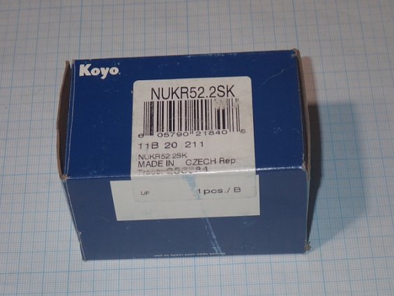 Подшипник Koyo NUKR52.2SK MADE IN CZECH Rep