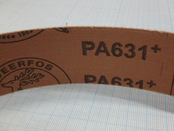 Лента шлифовальная 40х760мм DEERFOS PA631 P180