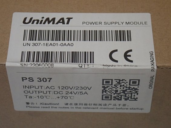 Модуль питания UniMAT UN 307-1EA01-0AA0
