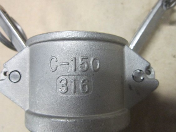 Камлок из нержавеющей стали c-150 c150 с фиксатором кулачкового типа